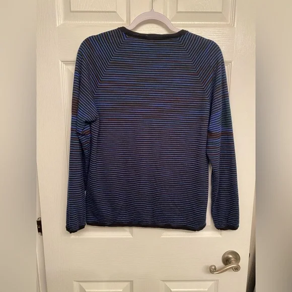 SOLD Missoni Cashmere Blend Reversible Striped Sweater - Picture 7 of 8